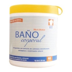 Panos humedos clean ideas para higiene corporal con calendula envase 80 pi