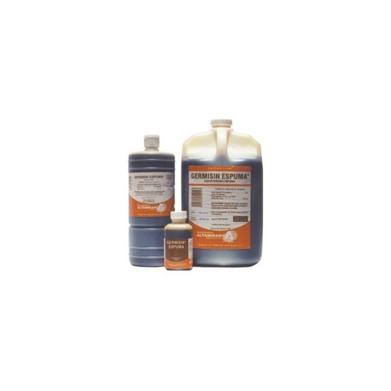 Antiseptico con yodopovidona germisin solucion 120 ml