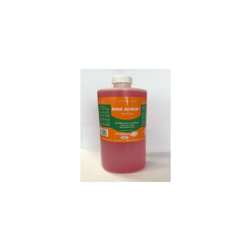 Nina Scrub Solucion Germicin Cutaneo con Accion Antiseptica 500 ML