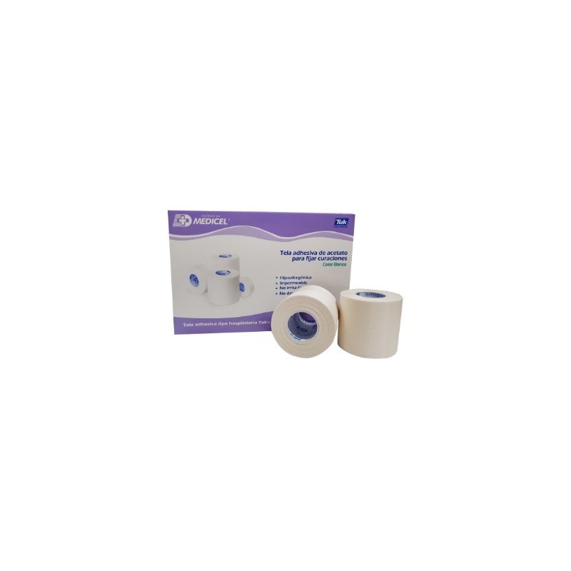 Tela adhesiva de acetato Tuk 5cm x 10 m