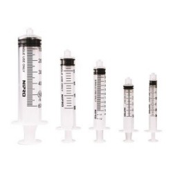 Jeringa Esteril Desechable Nipro 3 ml Con Aguja 22G x 32 mm Negra