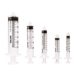 Jeringa Esteril Desechable Nipro 3 ml Con Aguja 23G x 25 mm Azul