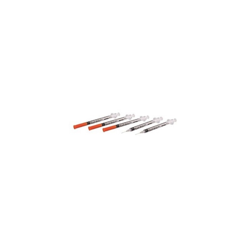 Jeringa Esteril Desechable Nipro Para Insulina 1 ml Con Aguja 29G x 13 mm