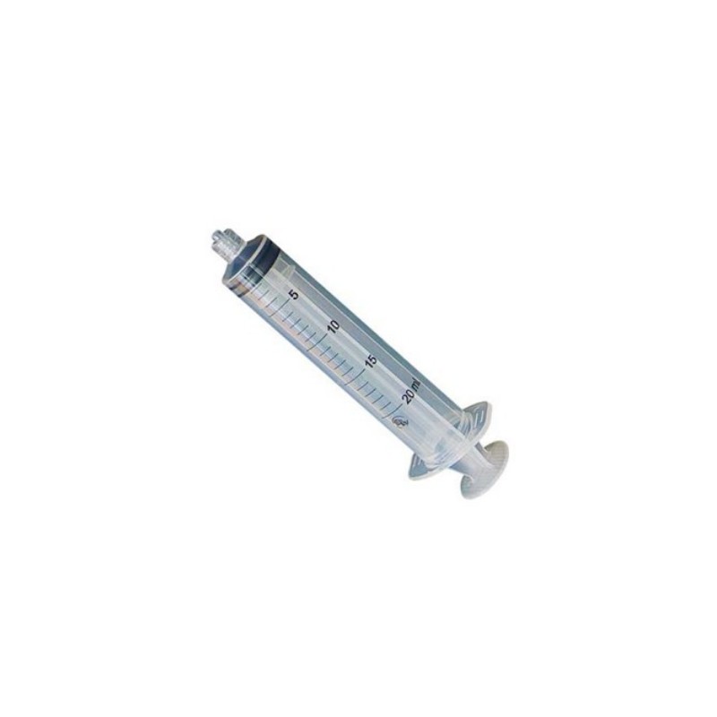 Jeringa Esteril Desechable Sensimedical 20 ml Sin Aguja 20G x 32mm