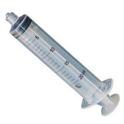 Jeringa Esteril Desechable Sensimedical 20 ml Sin Aguja 20G x 32mm