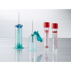 Aguja Para Toma Multiple Vacuette 22G X 38 Mm (1 1/2") Negra - Recoleccion Sanguinea