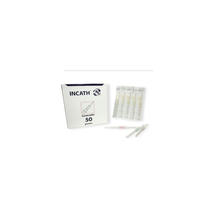 Cateter Intravenoso Dentilab Calibre 24G Longitud 17-24 Mm