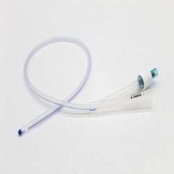 Sonda Foley 100% silicón 2 vías 8 FR globo 3 Nipro