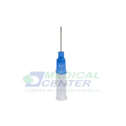 Punzocat Azul 19Gx3/4¨ (19Mm) Pieza Radiopaco Aguja 23 Ped