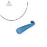 Sutura Atramat Nylon 5-0 Aguja 3/8 reverso 45cm Premium