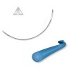 Sutura Atramat Nylon 5-0 Aguja 3/8 reverso 75cm Convencional