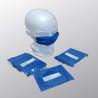 Cubreboca 2 Capas Azul Desechable Pmd paquete c/25 pi