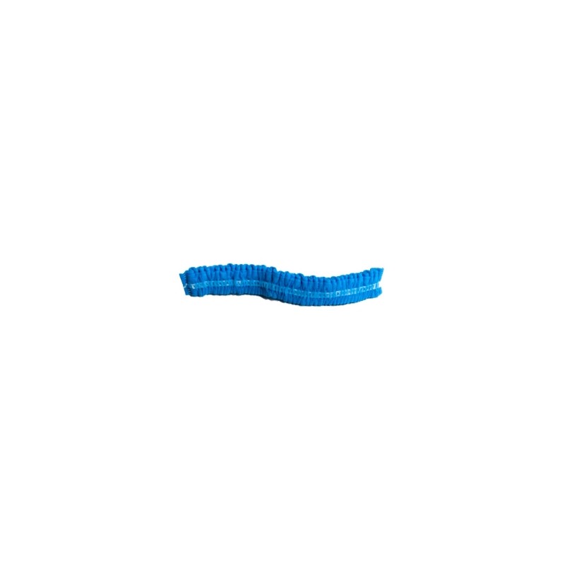 Gorro plisado TEXTIMEDIC desechable 100 piezas