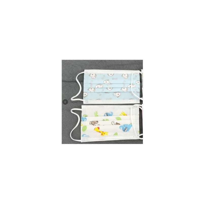 Cubrebocas Infantil de 3 capas MedStar Desechable