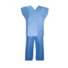 Uniforme quirurgico, pantalo y filipinas, TEXTIMEDIC SMS 35 gr, desechable
