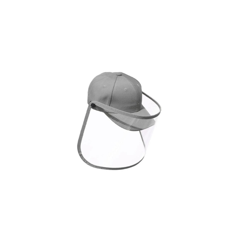 Careta con Gorra Pet Transparente