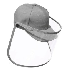 Careta con Gorra Pet Transparente