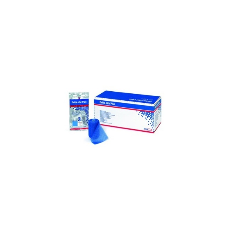 Venda De Fibra de Vidrio Delta Lite Plus Azul Marino 4" X 4 Yds (10.16Cm X 3.65M)
