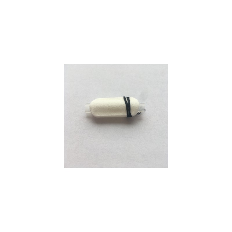 »Tapon Nasal MDD de 80x20x15 mm con Via Aerea y Cordon Tipo Merocel