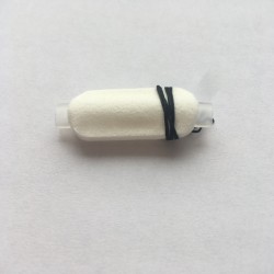 »Tapon Nasal MDD de 80x20x15 mm con Via Aerea y Cordon Tipo Merocel