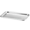 Charola Rectangular Plana 490 X 325 X 19 Mm (Para Mesa Mayo)