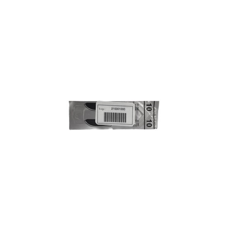 Hoja Ambiderm para Bisturí de Acero Inoxidable No.10 Caja con 100 piezas